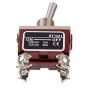 BOJACK RT1221 Toggle Switch 125V 20A 250V 15A DPST ON - Off 4 Terminal pin Rocker Switch with Metal Waterproof Cap (Pack of 2 pcs)