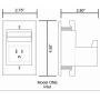 PowerBridge ONE-CK Single Outlet for TV and Sound-Bar Recessed In-Wall Cable Management System Kit (ONESB-CK) PowerBridge ONE-CK Single Outlet for TV and Sound-Bar Recessed In-Wall Cable Management System Kit (ONESB-CK)