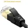 VANDESAIL Ethernet Cables CAT7A High Speed STP RJ45 Gigabit Network Cable with Gold Plated Connector(2m/ 6.5ft, 5Pack)