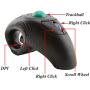 EIGIIS 2.4G Ergonomic Trackball Handheld Finger USB Mouse Wireless Optical Travel DPI Mice for PC Laptop Mac Left and Right Handed