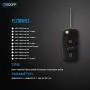 ECCPP 2X Keyless Remote Shell CASE Uncut Keyless Replacement fit for 97 98 99 00 01 02 03 04 05 Audi A4 Quattro A6 A8 Quattro All Road Quattro 4D0837231E 4D0837231P ECCPP 2X Keyless Remote Shell CASE Uncut Keyless Replacement fit for 97 98 99 00 01 02 03 04 05 Audi A4 Quattro A6 A8 Quattro All Road Quattro 4D0837231E 4D0837231P