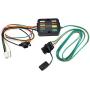 Oyviny Vehicle-Side Custom 4 Way Flat Trailer Wiring Harness Fits for Honda CR-V 2017-2021 Plug-in 3-2 Wire Trailer Tail Light Wiring Converter Assembly with Circuit Protected