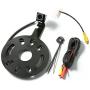 sportuli Replace for Jeep Wrangler JK 2007-2018 Backup Rear View Spare Tire Adjustable Mount Camera Reverse Parking Aftermarket Camera