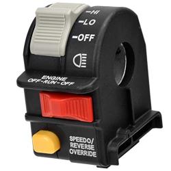 Handlebar Headlight Hi/Lo/Off Beam Light/Kill/Stop Switch for 2001-2005 Polaris Sportsman 400 500 700 6X6 Magnum 325 330 500 2X4 4X4 pedition Trail Boss ATV ATP Replace 4010591 4010560 Parts