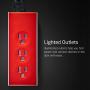Joule Surge Protector Power Strip with 3 Outlets and 2 USB Ports – Portable for Travel, Hotel, Home, and Office Use