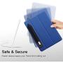 ESR Pencil Holder Compatible with Pencil (1st and 2nd Gen), Elastic Pocket [Stylus Pens Protected and Safe] Pouch Adhesive Sleeve Attached to Case for Stylus Pens - Black