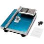 TUFFIOM 661lbs Weight Electronic Platform Scale,Stainless Steel High-Definition LCD Display,Digital Floor Heavy Duty Folding Scales,Perfect for Luggage Package Price Computing Postal Shipping Mailing
