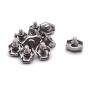 10pcs Antrader 304 Stainless Steel M4 Wire Rope Clip Cable Clamp Caliper for 5/32'' Wire Rope