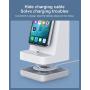 Hagibis Charging Station 3 in 1Charging Stand Dock for Apple Watch Airpods iPhone Universal Desk Stand Compatible for AirPods 1/2 Apple Watch Series 4/3/2/1 and iPhone 11/Xs/X Max/XR/X/8/7/6 Plus