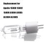 Wadoy EYB 82V 360W Projector Bulb RSE-57 Replacement for Apollo 15000 15002 15009 A1004 A1005 AL1004 AL1005 Overhead Projector Bi-Pin Based Stage & T3.5 Bulb - 2 Pack