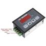 ICQUANZX DC6-60V DC PWM Motor Speed Regulator Power Controller with LED Digital Display, Slow Start/Stop Revolving Speed Time Adjustable
