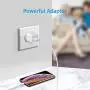 [Apple MFi Certified] iPhone Charger, Veetone 2Pack 3FT Lightning to USB Fast Charging Data Sync Transfer Cord with 2Pack USB Wall Charger Travel Plug Compatible for iPhone 12/12 Pro/11/XS/XR/X 8/iPad