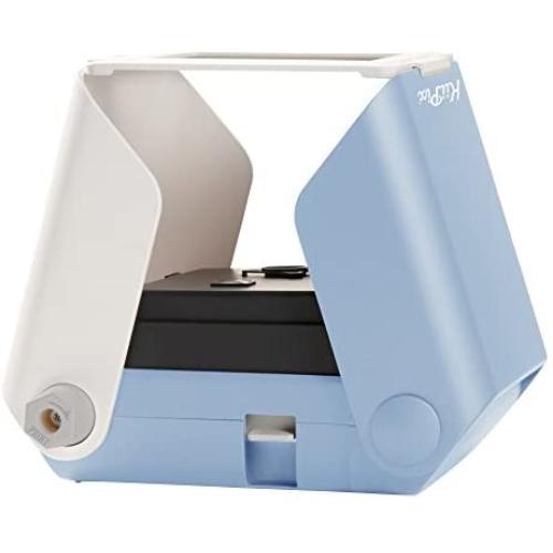 KiiPix Smartphone Picture Printer, Blue | Instantly Print Fun, Retro-Style Photos Right from Smartphone Screen | Portable | No Batteries Required | Great for Crafts, Parties and More!