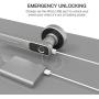 Geek Smart Fingerprint Door Lock - Biometric Door Knob Keyless Entry Door Locks for Homes/Apartments/Office/AirBnB/Hotels (Silver) Geek Smart Fingerprint Door Lock - Biometric Door Knob Keyless Entry Door Locks for Homes/Apartments/Office/AirBnB/Hotels (Silver)