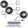 (1) WordForum 3.5 mm 4 pole with 3.5 mm Stereo Speaker Output Jack and (2) WordForm 3.5 mm 360° Conference Microphone - Omnidirectional Recording for Meetings