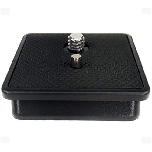 DaVoice 41mm Tripod Quick Release Plate Camera Mounting Parts Replacement for Ambico V-0552 V-0554, Sunpak 7500 Pro 7500tm 7575, Kalimar Pro-Tech V-40, Samsonite 1100 2601 Quantaray Tripod Mount 1 5/8