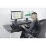 Kantek Sit to Stand Desktop Riser, Black (STS900)