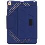 Targus Pro-Tek Case for Apple iPad (7th Gen) 10.2-Inch, iPad Air and iPad Pro 10.5-Inch with Slim Trifold Stand Cover, Stylus Holder, Magnetic Closure, Blue (THZ85202GL)