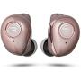 Raycon The Performer E55 True Wireless Bluetooth Earbuds - Bluetooth 5.0 Deep Bass in-Ear Headphones with Wireless Charging and Built-in Microphone Rose Gold