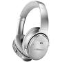 Bose QuietComfort 35 (Series II) Wireless Headphones, Noise Cancelling - Silver (Renewed)