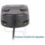 4P4C Headset Training Adapter Training Switch Adapter for RJ9 RJ10 Headsets with 2 Mute Buttons and 2 Volume Controls