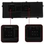 BRTEC Driver Side Master Power Window Switch 2002 2003 2004 for Ford F250 F350 F450; 2002 2003 for Ford Explorer; 2002 2003 2004 2005 for Ford Excursion & for Mercury Mountaineer Power Window Switch