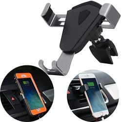 Car Phone Mount, AICase Dashboard & Windshield Car Mount Holder Strong Sticky Gel Pad with One-Touch Design Truly Universal Auto Lock/Release (No Air Vent)