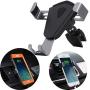 Car Phone Mount, AICase Dashboard & Windshield Car Mount Holder Strong Sticky Gel Pad with One-Touch Design Truly Universal Auto Lock/Release (No Air Vent)