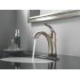Delta Faucet Lahara Single Hole Bathroom Faucet Brushed Nickel, Touchless Bathroom Faucet, Diamond Seal Technology, Drain Assembly, Stainless 538T-SS-DST, 5.50 x 2.44 x 5.50 inches