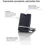Sennheiser D 10 USB ML - US (506418) Single-Sided Wireless DECT Headset, with Direct Softphone Connection, Noise Cancelling Microphone, and is Skype for Business Certified (Black)