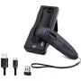 QR Barcode Scanner Dual 2.4G Wireless + Bluetooth 1D 2D Barcode Scanner QR PDF417 Data Matrix UPC Rechargeable Bar Code Scanner for Laptops/PC/Android/Apple iOS with Base