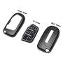 TANGSEN Smart Key Fob Case for CHRYSLER 200 300 for DODGE CHALLENGER CHARGER DART for JEEP CHEROKEE COMPASS GRAND CHEROKEE SRT HELLCAT TRACKHAWK 2 3 4 5 Button Keyless Entry Remote Cover Carbon Fiber