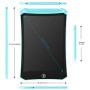 Newest LCD Writing Tablet, Electronic Digital Writing &Colorful Screen Doodle Board, Cimetech 8.5-Inch Handwriting Paper Drawing Tablet Gift for Kids and Adults at Home,School and Office (Blue)