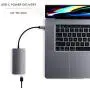 Satechi Aluminum Multi-Port Adapter V2 - 4K HDMI (60Hz), Gigabit Ethernet, USB-C Charging, SD/Micro Card Readers, USB 3.0 - Compatible with 2020 MacBook Air, 2020 MacBook Pro (Space Gray) Satechi Aluminum Multi-Port Adapter V2 - 4K HDMI (60Hz), Gigabit Ethernet, USB-C Charging, SD/Micro Card Readers, USB 3.0 - Compatible with 2020 MacBook Air, 2020 MacBook Pro (Space Gray)