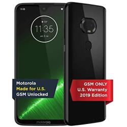 Moto G7 Plus | Unlocked | Made for US by Motorola | 4/64GB | 16MP Camera | 2019 | Black