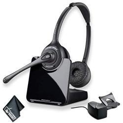 Plantronics CS520 Wireless Headset System Bundle and HL10 Handset Lifter