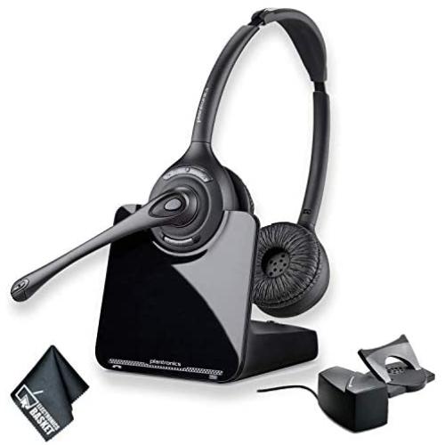 Plantronics CS520 Wireless Headset System Bundle and HL10 Handset Lifter