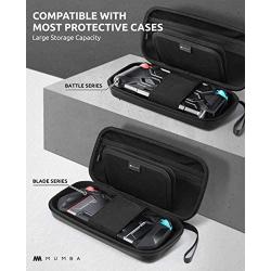 Mumba Switch Carrying Case, [Plus Version] Portable Protective Travel Carry handbag Pouch for Blade/Battle Case [Large Capacity] (Black)