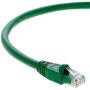InstallerParts Ethernet Cable CAT6A Cable UTP Booted 1 FT - Green - Professional Series - 10Gigabit/Sec Network/High Speed Internet Cable, 550MHZ