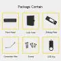 Smart Touch Cabinet Locks,Keyless Drawer Lock,Furniture Wardrobe Keypad Lock,Electronic Lock for Home/Office/Gym/Rental Hosts/Locker (Vertical)