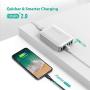 USB Charger RAVPower 60W 12A 6-Port Desktop USB Charging Station with iSmart Multiple Port, Compatible iPhone 12 Mini SE 11 Pro Max XS XR X iPad Pro Air Mini Galaxy S10 Note 10 Tablet (Grey White) USB Charger RAVPower 60W 12A 6-Port Desktop USB Charging Station with iSmart Multiple Port, Compatible iPhone 12 Mini SE 11 Pro Max XS XR X iPad Pro Air Mini Galaxy S10 Note 10 Tablet (Grey White)