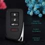KRSCT Key Fob Fits lexus 2016-2018 RX350, 2016-2018 RX450H 4-Button Keyless Entry Replacement (HYQ14FBB)