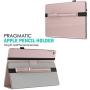 MoKo Case Holder for Apple Pencil, Elastic Detachable Pouch for Apple Pencil, Fit iPad 8th Generation/iPad 10.2 2019/iPad Air (3rd Gen) 10.5'' 2019 (Only for Apple Pencil 1st Case) - Rose Gold