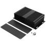 Aluminum cooling box, DIY electronic circuit box Project, for aluminum housing for inverter and controller, DIY, 54 204 120 mm