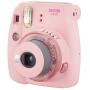 Fujifilm instax Mini 9 Instant Film Camera (Blush Pink with Clear Accents) with Twin Film Pack Bundle (2 Items), Baby Pink