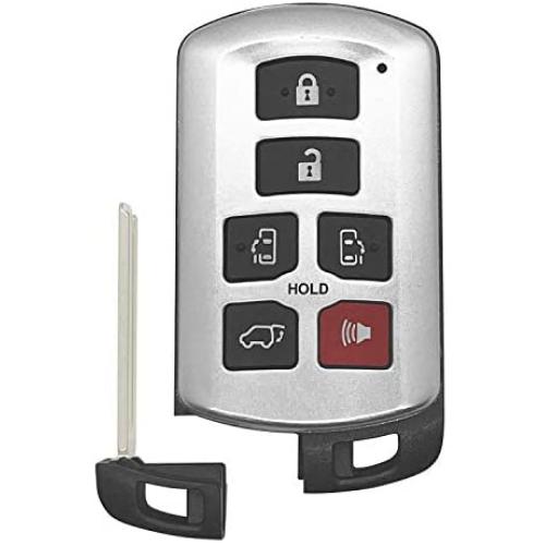Car Key Fob Replacement For 2011 2012 2013 2014 2015 2016 2017 2018 2019 Toyota Sienna Keyless Smart Remote FCCID:HYQ14ADR;By Auto Key Max (1)