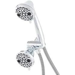 Oxygenics PowerMassage Combo 2 GPM Multi-Function Hand Shower Package with Hose, Chrome
