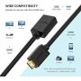 UGREEN Mini HDMI Adapter Mini HDMI to HDMI Female Cable Adapter 4K Compatible for Raspberry Pi Zero W DSLR Camera Camcorder Graphics Video Card Laptop Pico Projector Tablet 8 Inch