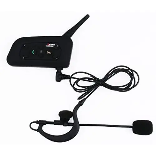 EJEAS Vnetphone 2 Sets V6C Group Referee Bluetooth Intercom Kit Wireless Communication System for Football Soccer Hockey Rugby Sport