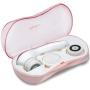 Waterproof Facial Cleansing Spin Brush Set with 3 Exfoliating Brush Heads - Complete Face Spa System by Fancii - Advanced Microdermabrasion for Gentle Exfoliation and Deep Scrubbing (Blush)